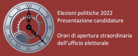 Ollasta. Eletzionis Polìticas de su 25 de cabudanni de su 2022: abertura straordinària de s’Ufìtziu eletorali